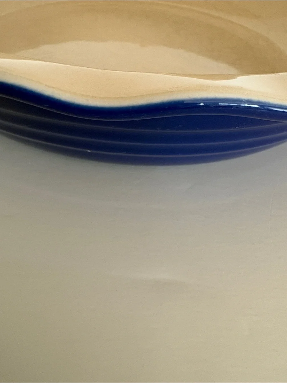 Olive & Thyme Stoneware Fluted Edge Pie Plate/Dish